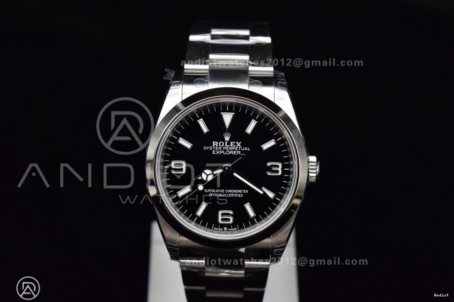 837 Dial Steel SS on Bracelet Explorer Black 124270 Unisex VSF 904L Edition DD 1:1 36mm Best 0720